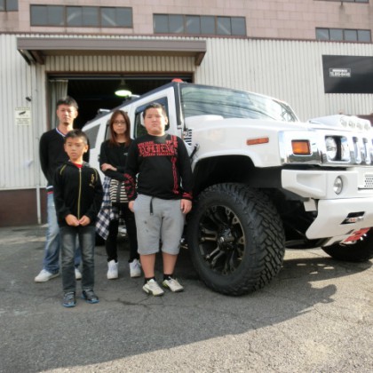 念願のハマーH2を納車！Kさんありがとうございます！